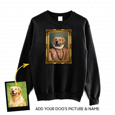 Personalized Dog Gift Idea - Royal Dog's Portrait 3 For Dog Lovers - Standard Crew Neck Sweatshirt